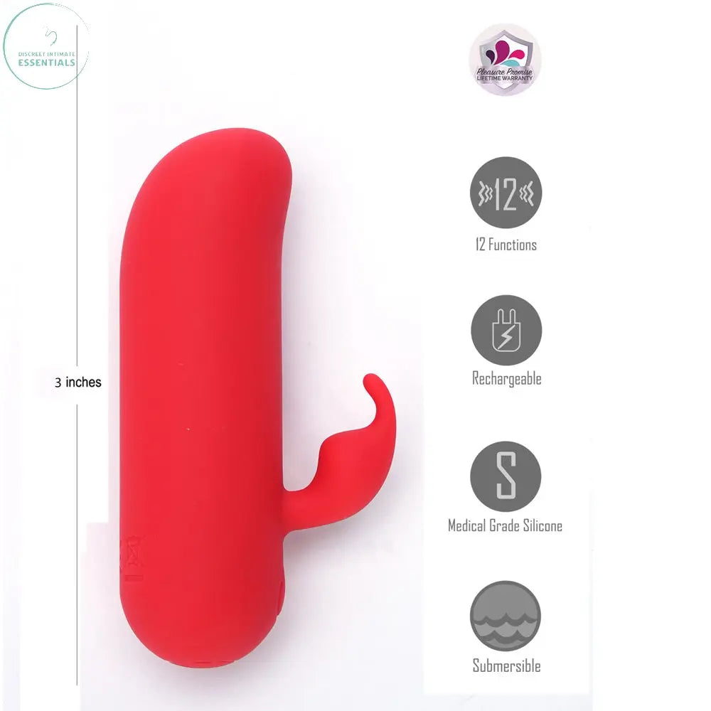 Maia ZIA -  7.6 cm USB Rechargeable Mini Bullet Rabbit Maia Toys