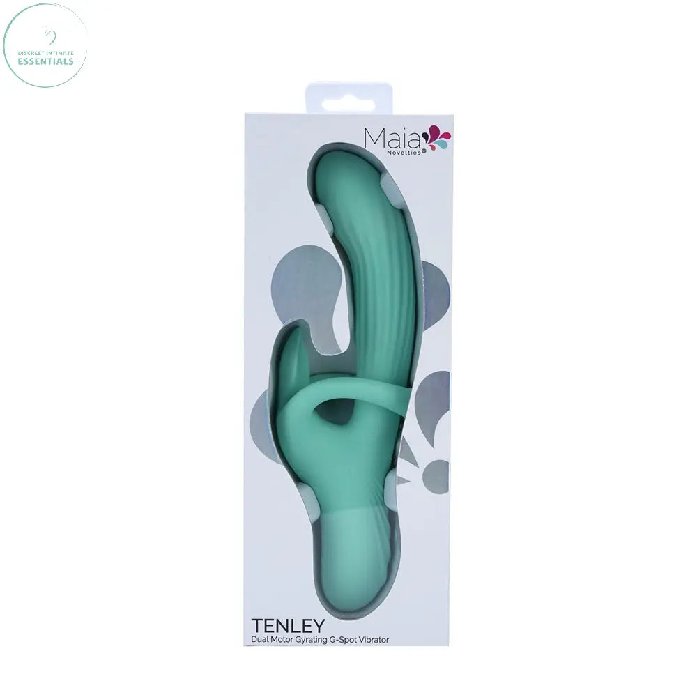 Maia TENLEY - Mint  24.1 cm USB Rechargeable Gyrating Rabbit Vibrator Maia Toys