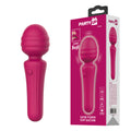 Party Up DUUNA -  -  16.9 cm USB Rechargeable Massage Wand in pink with packaging, perfect intimate essentials for her.