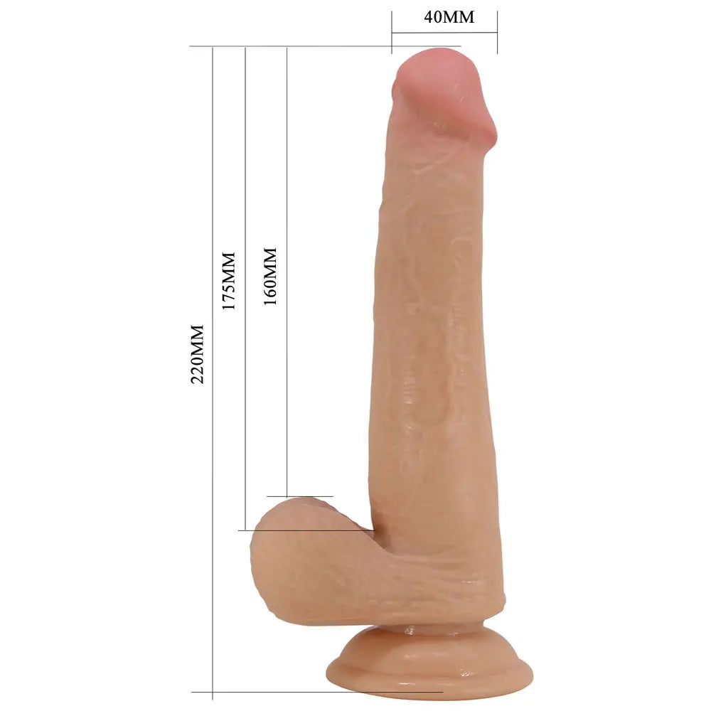 Party Up TIM Slide Skin Dong -  22 cm Flexible Dildo Party Up Discreet Intimate Essentials.