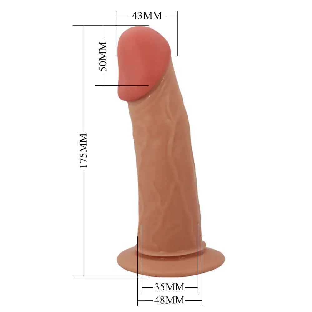 Party Up NATHAN Strap-On -  17.5 cm Hollow Strap-On Party Up Discreet Intimate Essentials.