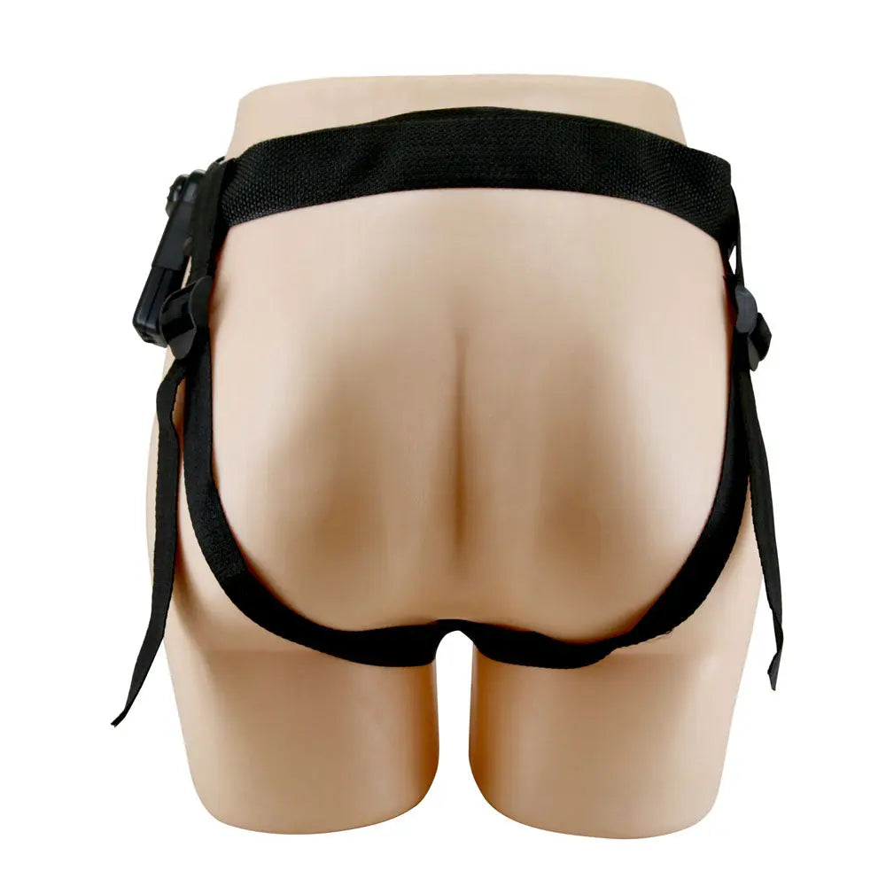 Party Up NELSON Vibrating Strap-On -  17.5 cm Vibrating Hollow Strap-On Party Up Discreet Intimate Essentials.