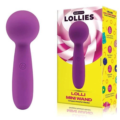 Bodywand Lolli Mini Wand -  -  11 cm USB Rechargeable Mini Massage Wand Bodywand Discreet Intimate Essentials.