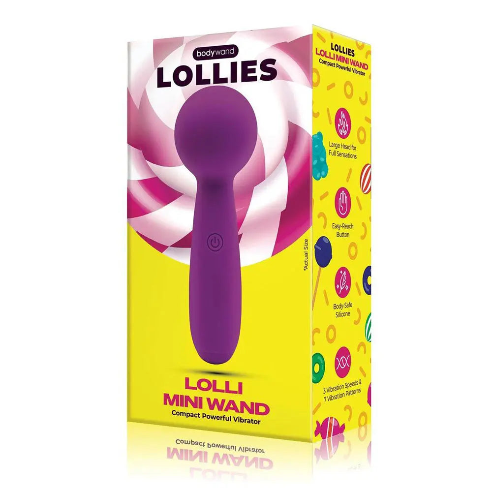 Bodywand Lolli Mini Wand -  -  11 cm USB Rechargeable Mini Massage Wand Bodywand Discreet Intimate Essentials.