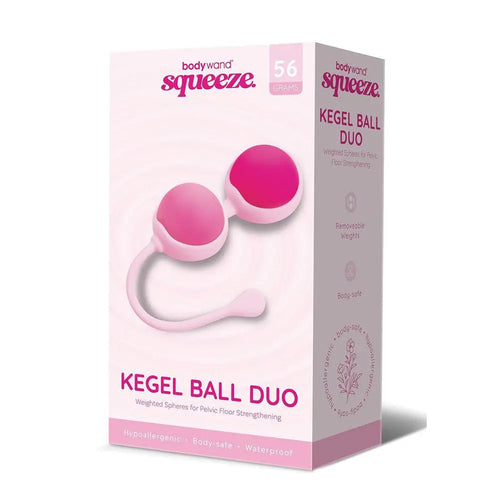 Bodywand Squeeze Kegel Ball Duo -  Weighted Kegel Balls Bodywand Discreet Intimate Essentials.