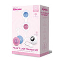 Bodywand Squeeze Pelvic Floor Trainer Set - USB Rechargeable Weighted Vibrating Kegel Set packaging and product details.