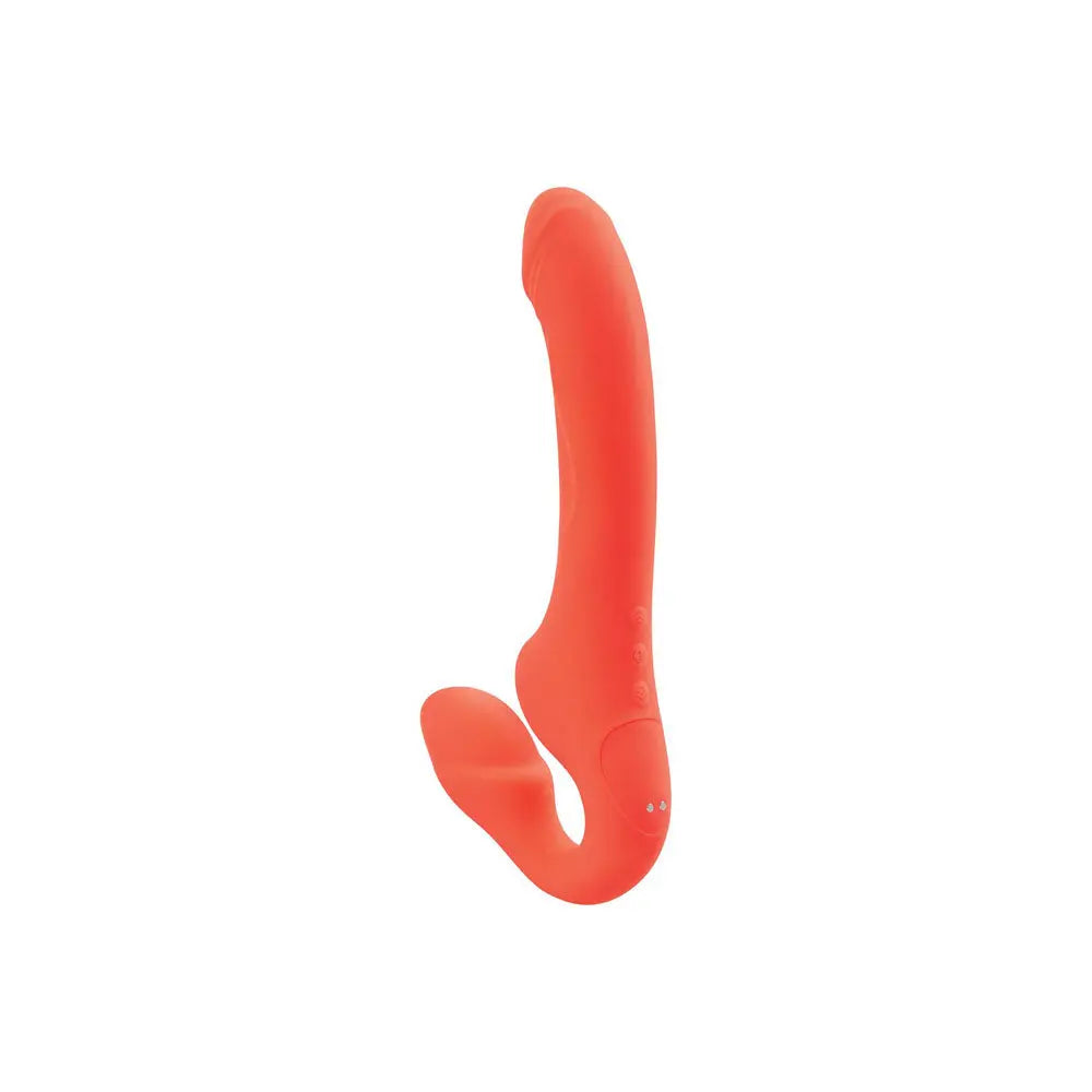 Bodywand ID Access Strapless Strap-On - Orange 15.2 cm USB Rechargeable Strapless Strap-On Bodywand Discreet Intimate Essentials.