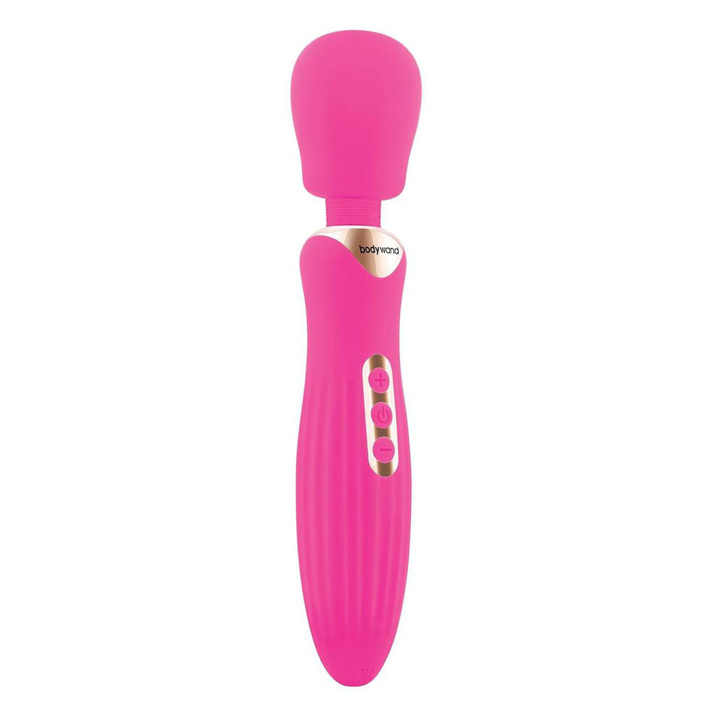 Bodywand RUMBLE WAND 10 Inch USB rechargeable massage wand for intimate massages with multiple vibration modes.