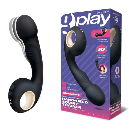 Bodywand G-Play Vibrating Squirt Trainer -  17 cm USB Rechargeable Vibrator Bodywand Discreet Intimate Essentials.