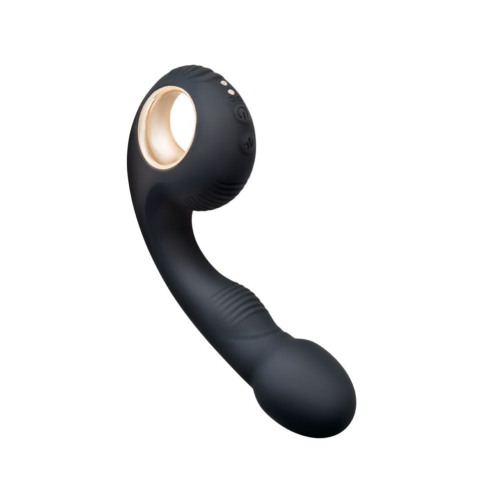 Bodywand G-Play Vibrating Squirt Trainer - 17 cm USB Rechargeable Vibrator for dual stimulation and pleasure.