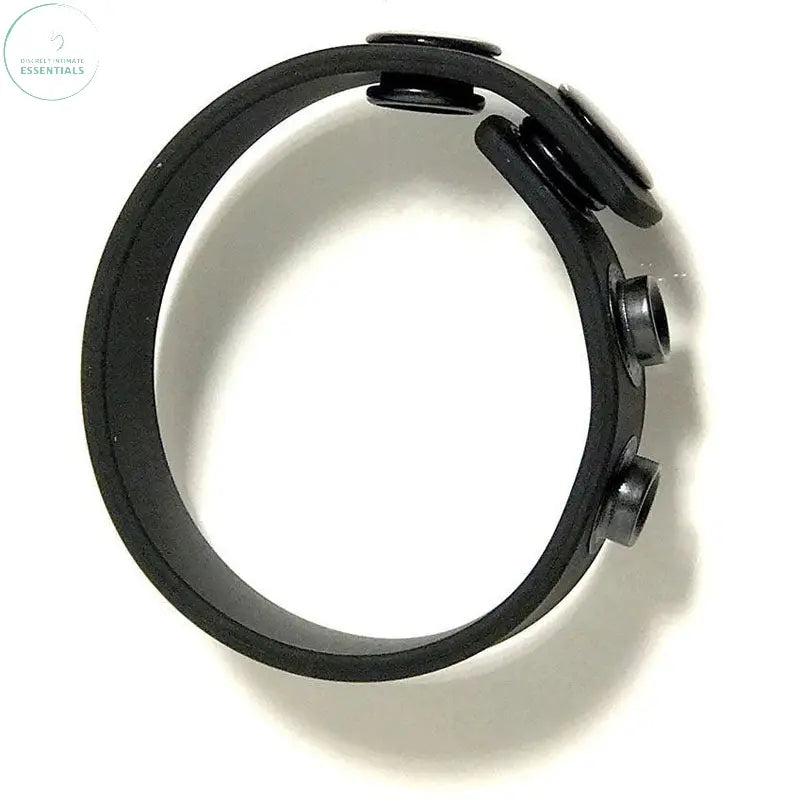 Affordable quality Boneyard Silicone Cock Strap  -  3-Snap Adjustable Cock Ring  from C1 Releasing by Discreet Intimate Essentials with Discreet Delivery 
