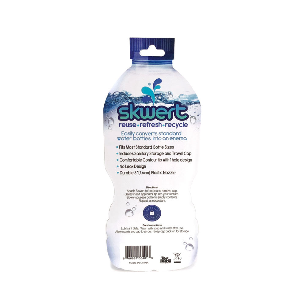 Boneyard Skwert 1 Piece Douche Nozzle -  Douche Nozzle for Water Bottles, fits most standard water bottle sizes.