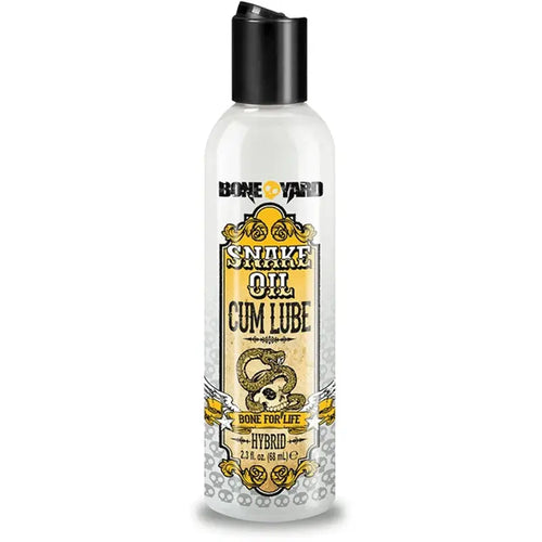 Boneyard Snake Oil Cum Lube - Hybrid Cum Lubricant - 60 ml Bottle C1 Releasing Discreet Intimate Essentials.