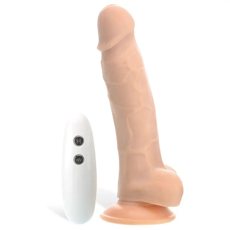 Adam & Eve Adam's True Feel Rechargeable Dildo -  17.8 cm (7'') USB Rechargeable Vibrating Dong Adam & Eve Discreet Intimate Essentials.