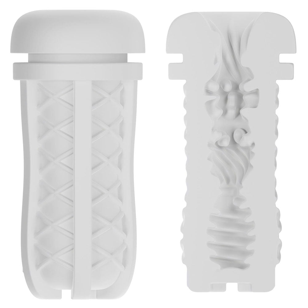 CyberSkin The Warrior - Replacement Sleeve - Replacement Sleeve for CyberSkin The Warrior, featuring a textured design for enhanced pleasure.