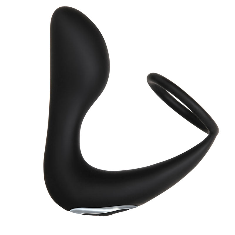 Adam & Eve Adam's Rechargeable Prostate Pleaser & C-Ring - USB Rechargeable Anal Plug with Cock Ring