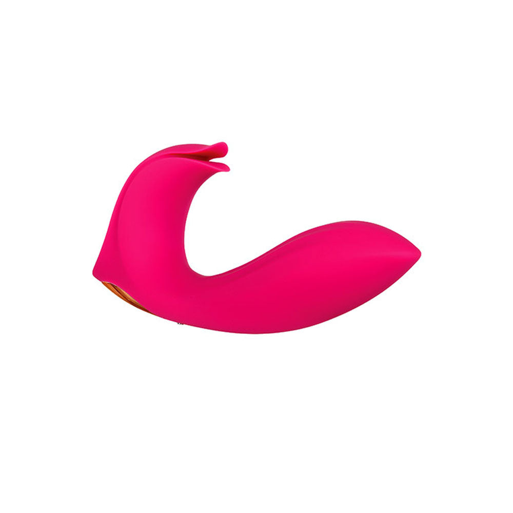 Adam & Eve's EVES BLISS VIBRATOR, a pink rabbit vibrator with clitoral stimulation for ultimate pleasure.