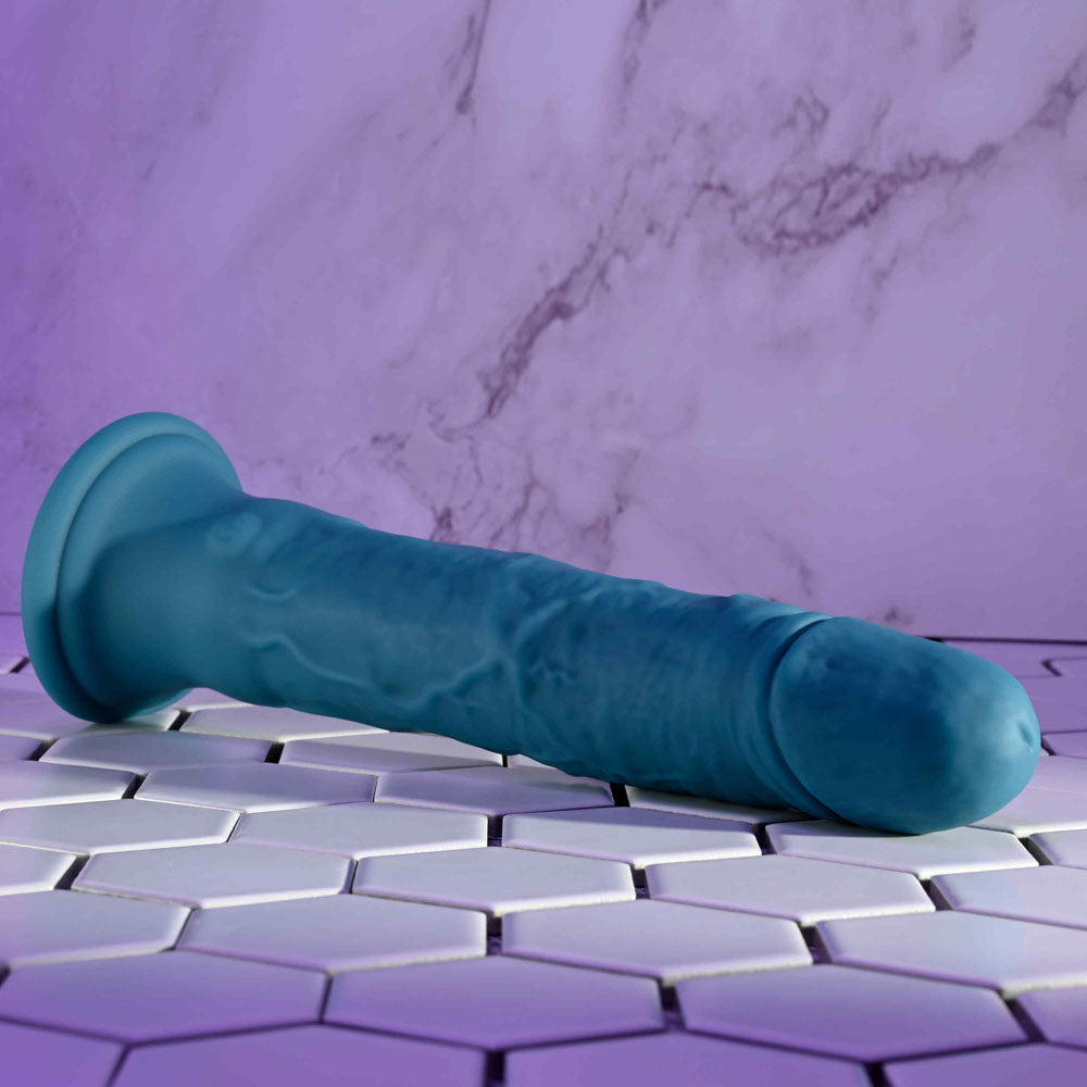 Evolved TSUNAMI -  18.4 cm USB Rechargeable Vibrating Dong with Remote Control, realistic design and powerful suction base.