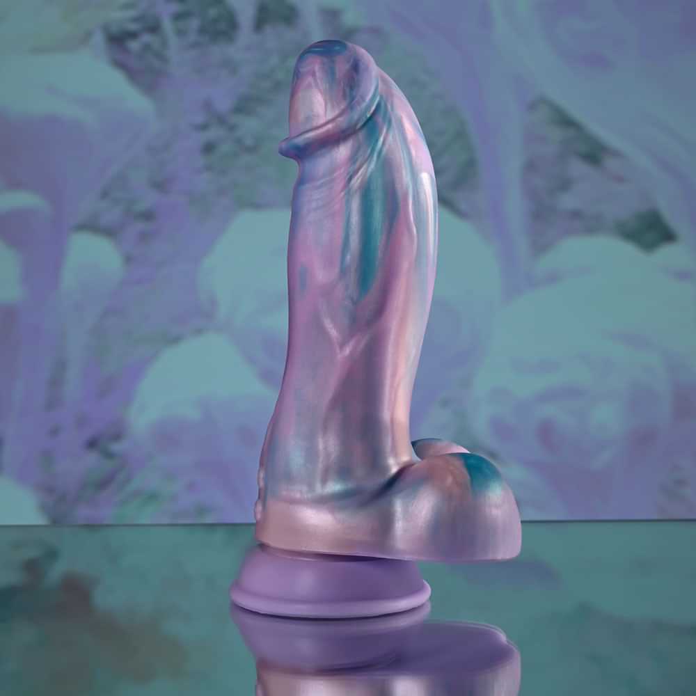 Evolved MYTHICAL - Multicoloured 22.6 cm USB Rechargeable Vibrating Fantasy Dildo with Remote