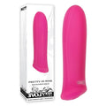 Evolved Pretty In  -  8.6 cm (3.4'') USB Rechargeable Bullet in pink packaging and product display.