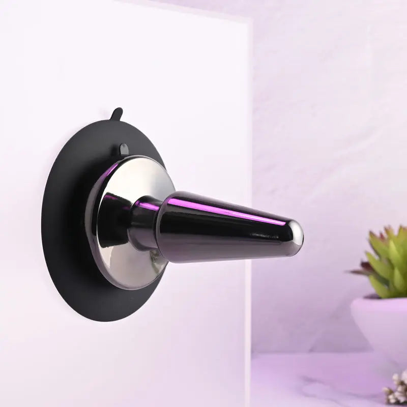 Evolved BEGINNER METAL PLUG - Black  11.2 cm USB Rechargeable Vibrating Butt Plug Evolved Discreet Intimate Essentials.