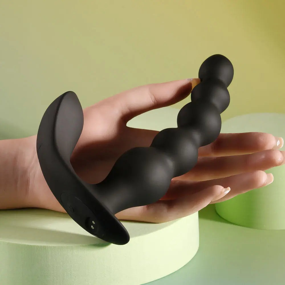 Evolved BEAD ME UP -  16.8 cm USB Rechargeable Vibrating Anal Beads with Wireless Remote Evolved Discreet Intimate Essentials.
