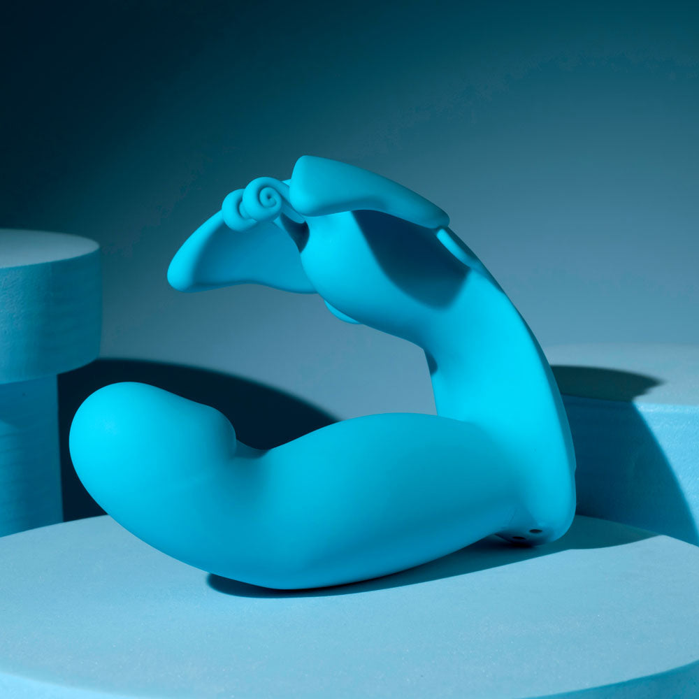 Evolved SPREAD YOUR WINGS -  USB Rechargeable Wearable Butterfly Vibrator on display, emphasizing its unique design and features.