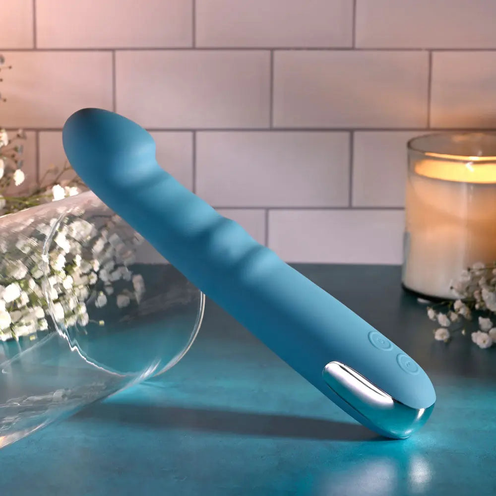 Evolved QUEEN OF ALL TRADES -  22.6 cm USB Rechargeable Thrusting & Rotating Vibrator Evolved Discreet Intimate Essentials.