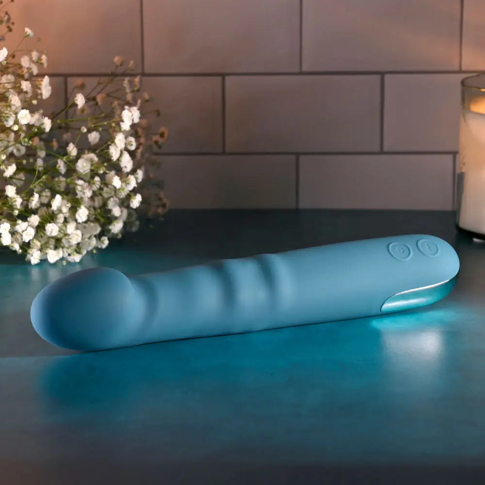 Evolved QUEEN OF ALL TRADES -  22.6 cm USB Rechargeable Thrusting & Rotating Vibrator Evolved Discreet Intimate Essentials.