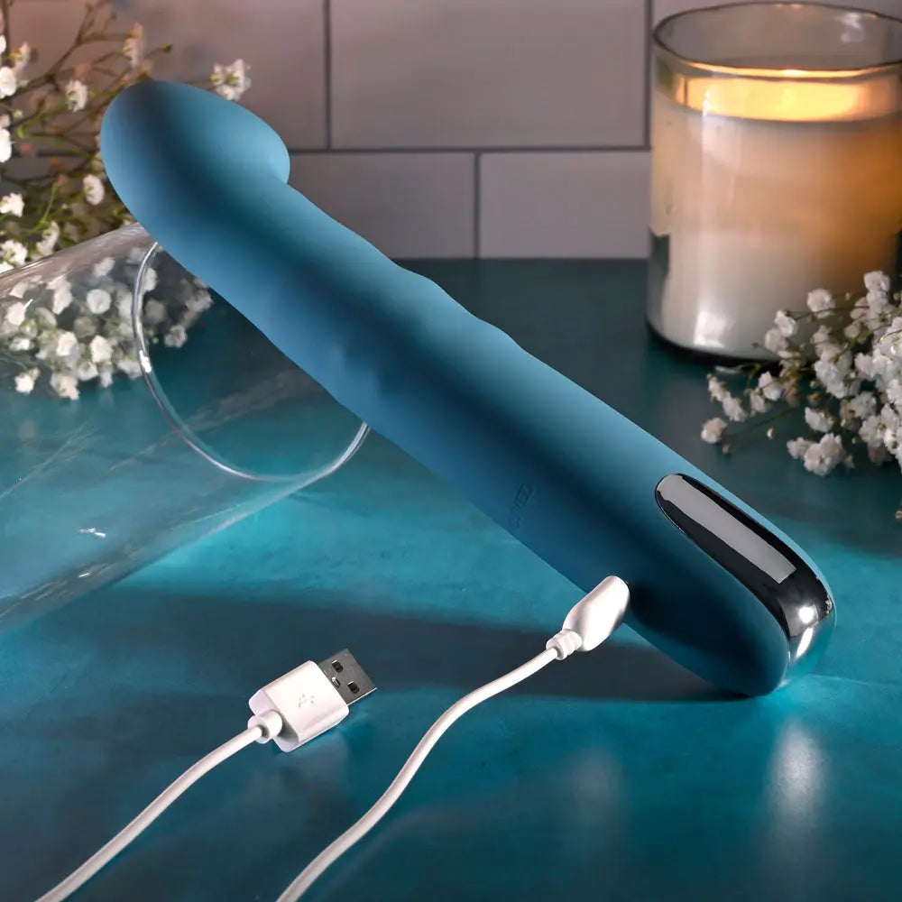 Evolved QUEEN OF ALL TRADES -  22.6 cm USB Rechargeable Thrusting & Rotating Vibrator Evolved Discreet Intimate Essentials.