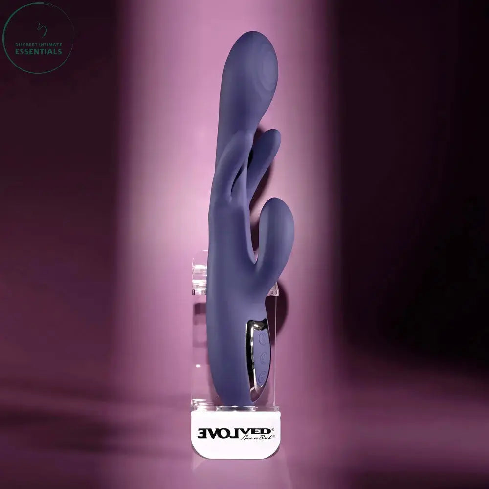 Affordable quality Evolved BOW DOWN -  USB Rechargeable Rabbit Vibrator  from Evolved by Discreet Intimate Essentials with Discreet Delivery 