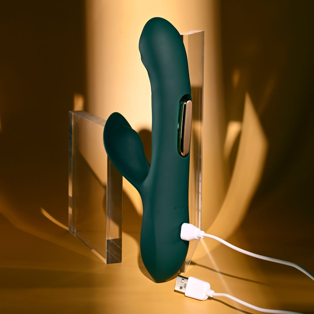 Evolved HEART OF GOLD -  USB Rechargeable Rabbit Vibrator