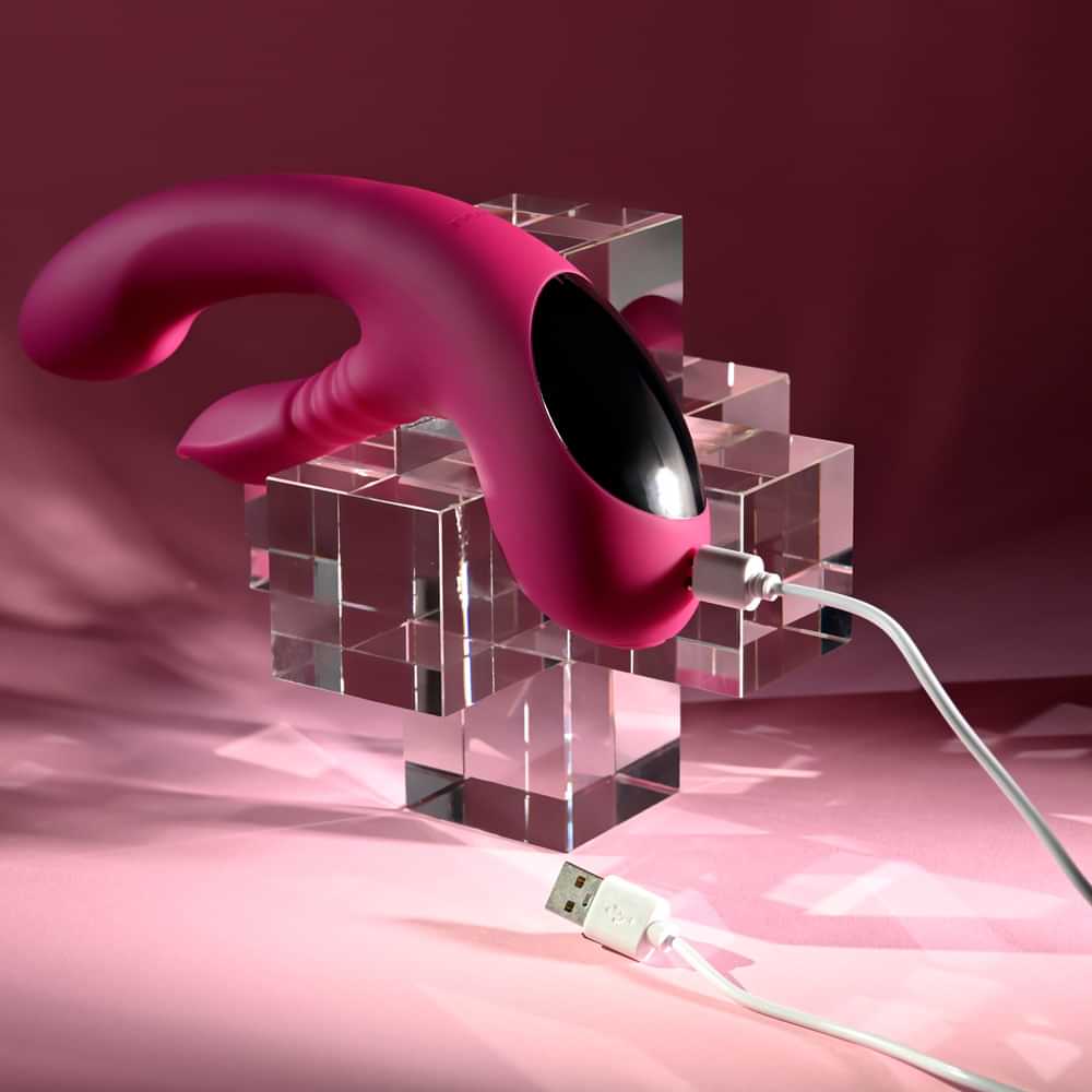 Evolved GENTLE PERSUASION -  20 cm USB Rechargeable Rabbit Vibrator