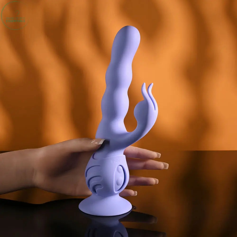 Affordable quality Evolved WIGGLY BUNNY -  USB Rechargeable Rabbit Vibrator with Suction Base  from Evolved by Discreet Intimate Essentials with Discreet Delivery 