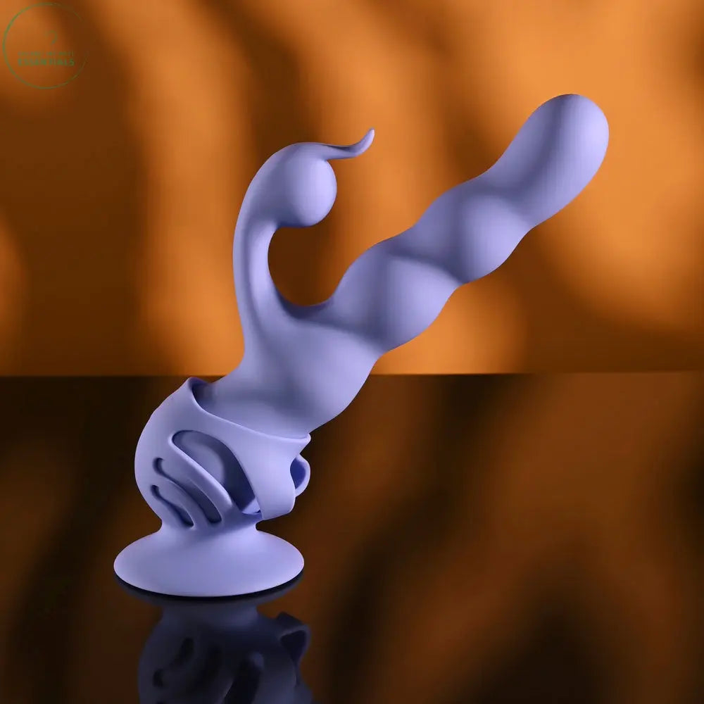 Affordable quality Evolved WIGGLY BUNNY -  USB Rechargeable Rabbit Vibrator with Suction Base  from Evolved by Discreet Intimate Essentials with Discreet Delivery 