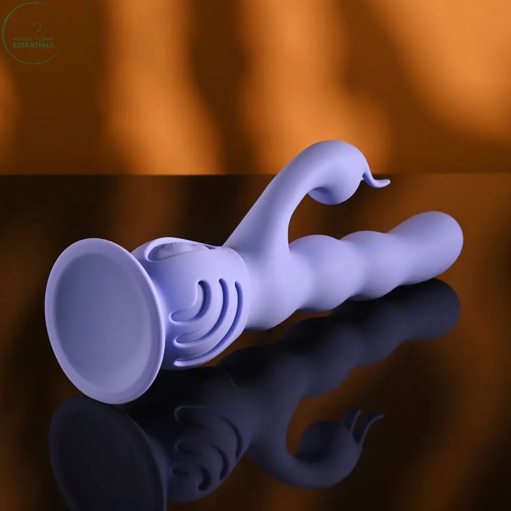Affordable quality Evolved WIGGLY BUNNY -  USB Rechargeable Rabbit Vibrator with Suction Base  from Evolved by Discreet Intimate Essentials with Discreet Delivery 