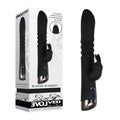 Evolved Rapid Rabbit - 25.4 cm USB rechargeable thrusting rabbit vibrator in sleek design with stimulating vibrations.