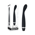 Evolved Skinny G -  17.8 cm USB Rechargeable Vibrator in sleek black design with packaging.