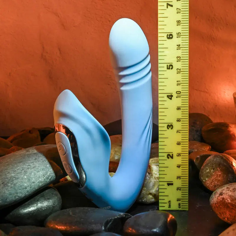 Evolved TAP & THRUST -  USB Rechargeable Dual Vibrator Evolved Discreet Intimate Essentials.