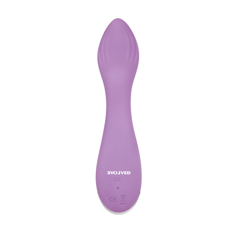 Evolved LILAC G - Lilac 11.5 cm USB Rechargeable Mini Vibrator, designed for G-Spot stimulation and versatile pleasure options.