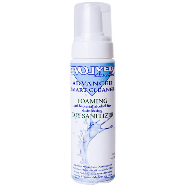 Advanced Smart Cleaner - Foaming Toy Sanitiser - 237 ml (8 oz) Bottle for effective toy hygiene and disinfection.