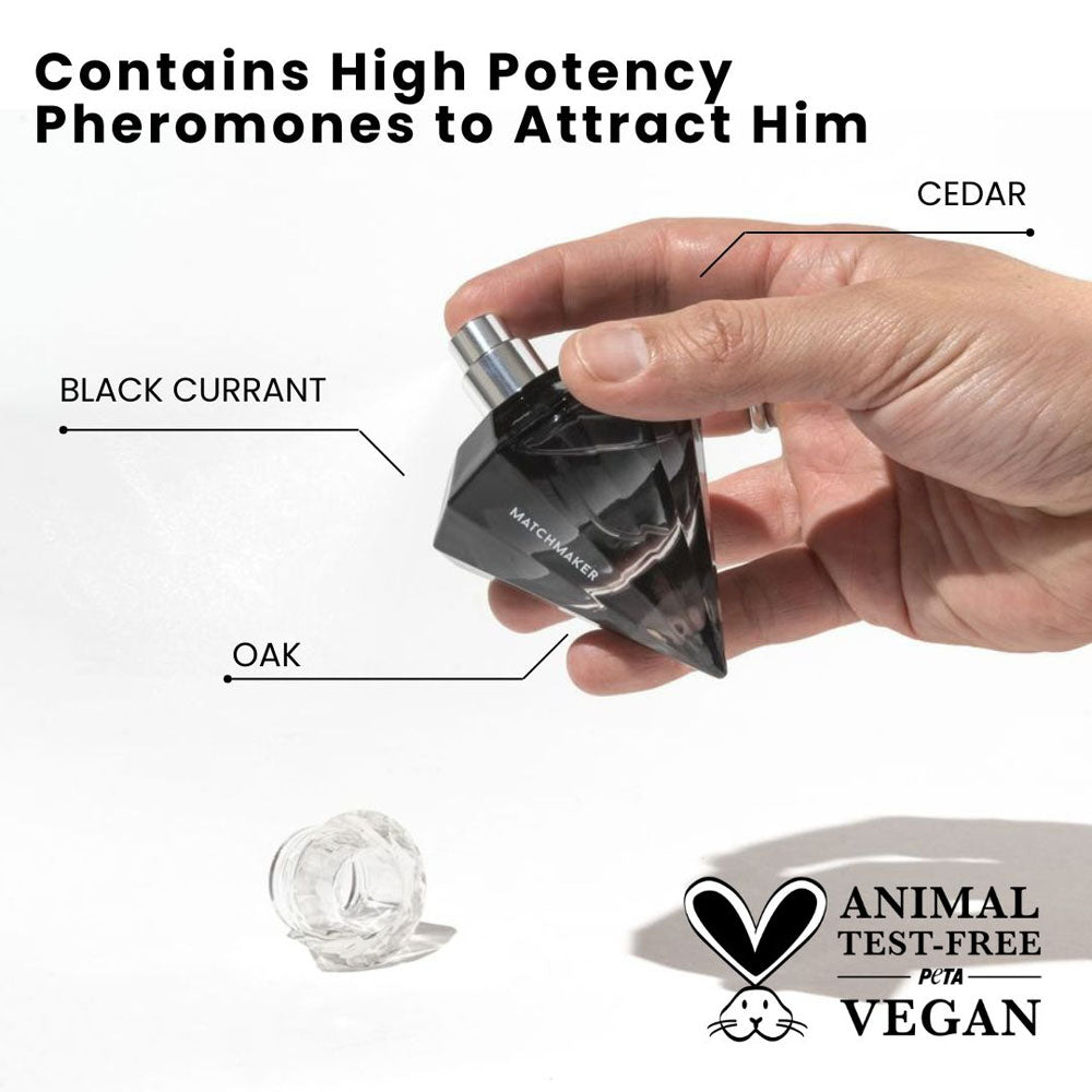 Eye of Love Matchmaker  Diamond LGTBQ - 30 ml - Pheromone Cologne for Men to attract Men - 30 ml Spray bottle with cedar, black currant, and oak.