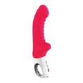 Fun Factory TIGER india - 22.3 USB Rechargeable Vibrator in vibrant pink, designed for powerful vibration and pleasure.