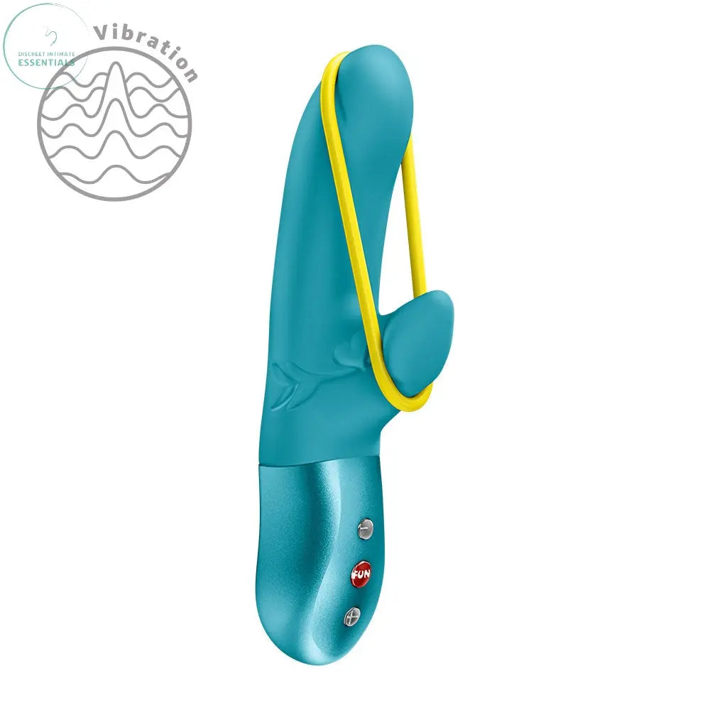 Affordable quality Fun Factory AMORINO Aquamarine - Aquamarine USB Rechargeable Rabbit Vibrator  from Fun Factory by Discreet Intimate Essentials with Discreet Delivery 