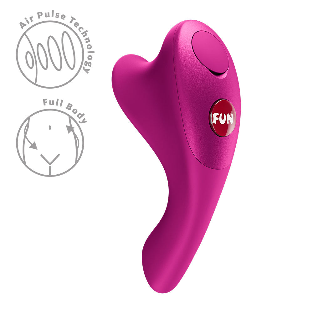 Fun Factory BE-ONE Magenta - Magenta USB-C Rechargeable Finger Stimulator with ergonomic design and air pulse technology.