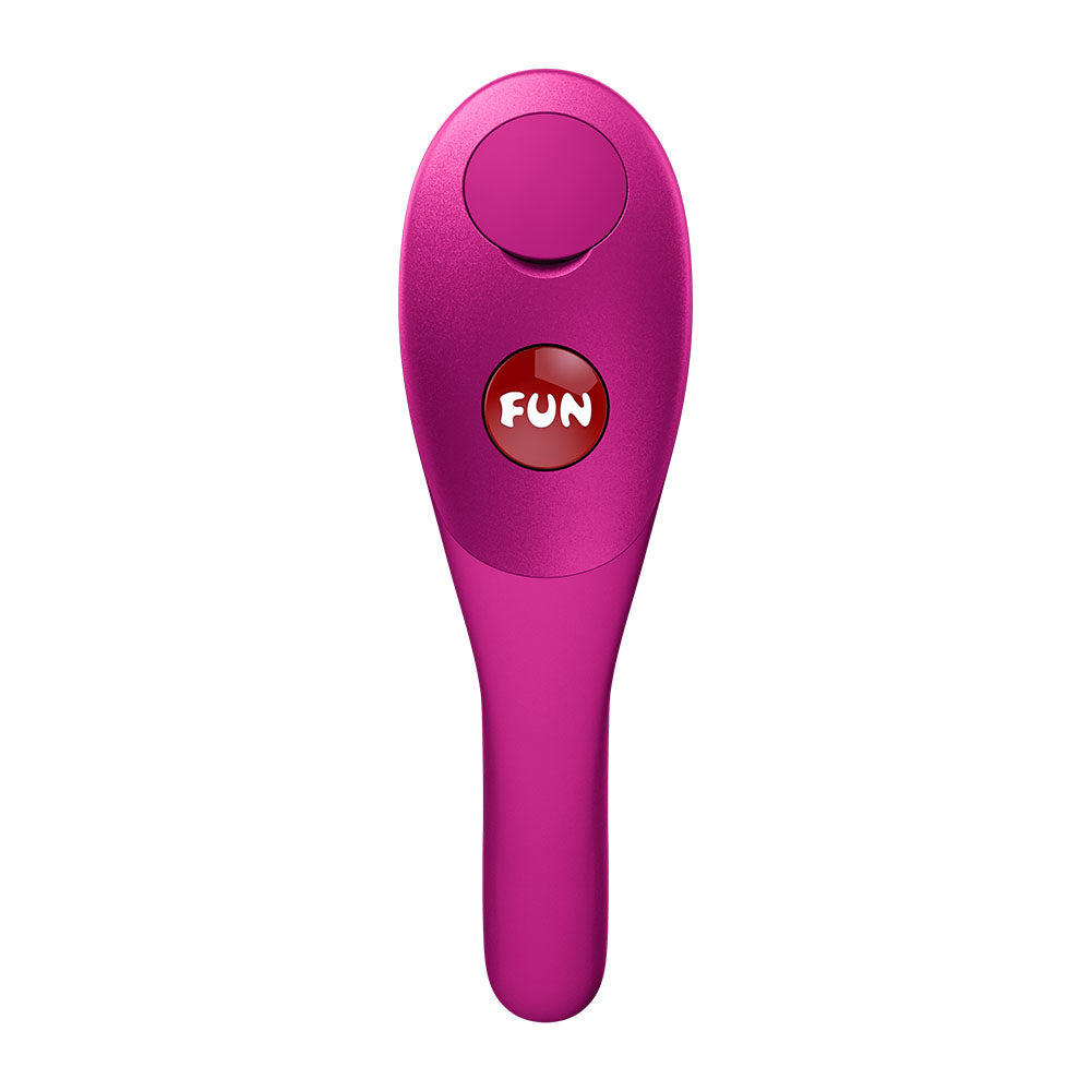 Fun Factory BE-ONE Magenta - Magenta USB-C Rechargeable Finger Stimulator, a pink ergonomic vibrator for intimate pleasure.