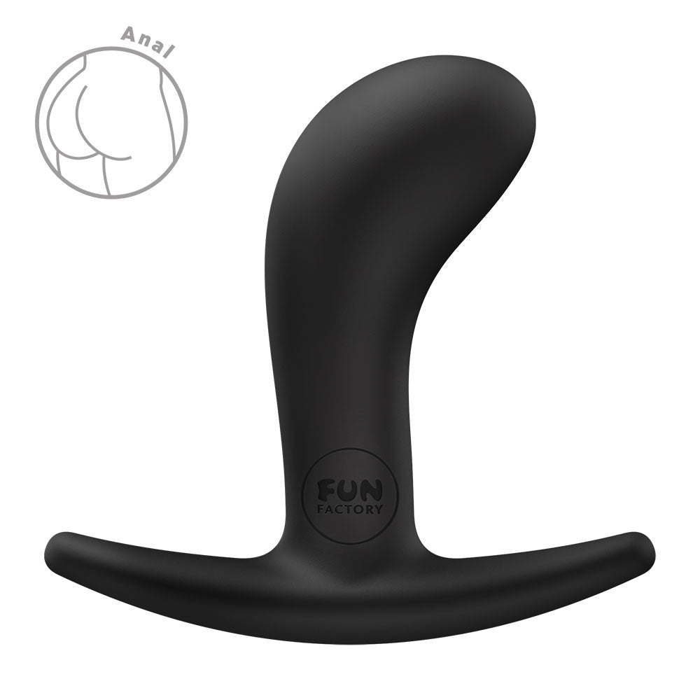 Fun Factory BOOTIE S  -  7.9 cm Small Butt Plug for anal pleasure, crafted from silky-soft silicone.