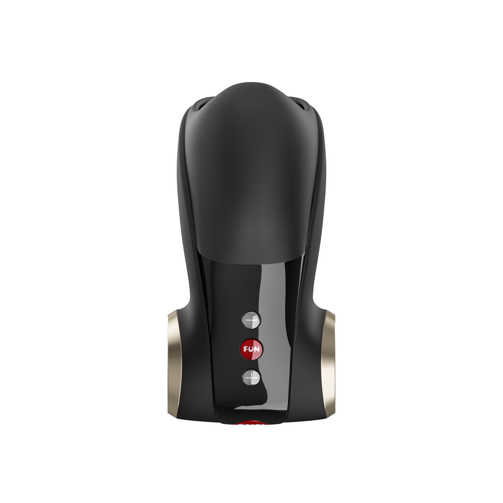 Fun Factory COBRA LIBRE II  -  USB-C Rechargeable Vibrating Massager top view with user-friendly controls.
