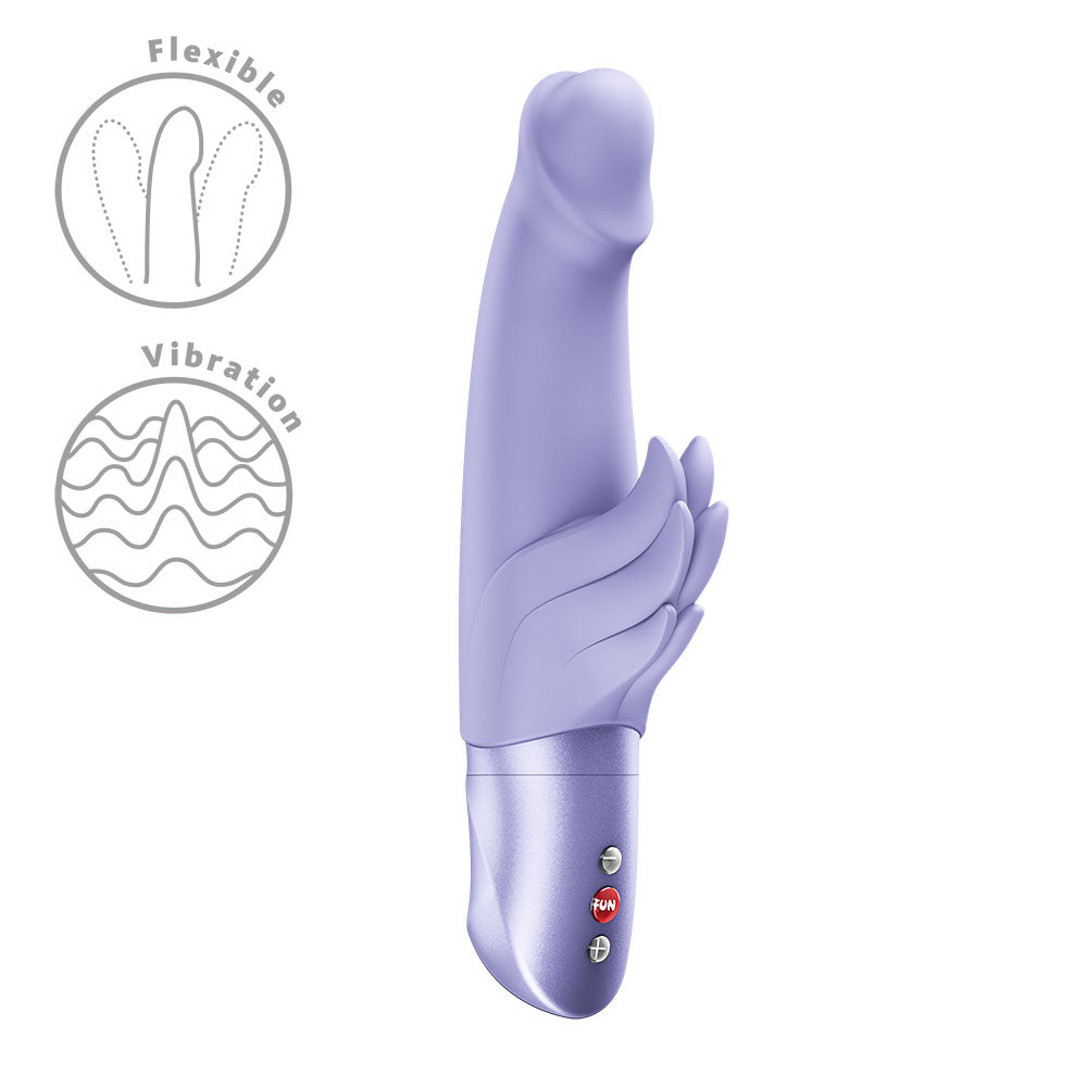 Fun Factory WICKED ANGEL - Angel Vibrator in flexible design with vibration features for intimate essentials for her.