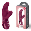 Fun Factory MISS BI Wine  - Wine  17 cm USB-C Rechargeable Vibrator with ergonomic design for G-spot and clitoral stimulation.